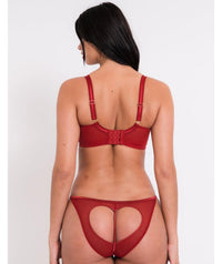 Scantilly Key to My Heart Padded Half Cup Bra - Rouge Bras 