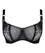 Scantilly Ornate Balcony Bra - Black Bras 