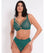 Scantilly Senses Plunge Bra - Verdigris Green Bras 