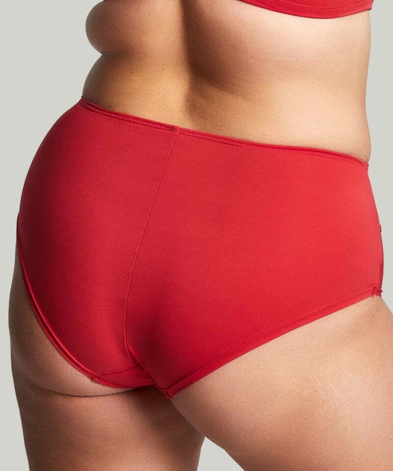 Sculptresse Bliss Deep Brief - Salsa Red Knickers 