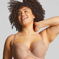 Sculptresse Esme Underwired Balconnet Bra - Mocha Animal