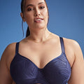 Sculptresse Illuminate Non Padded Full Cup T-Shirt Bra - French Navy