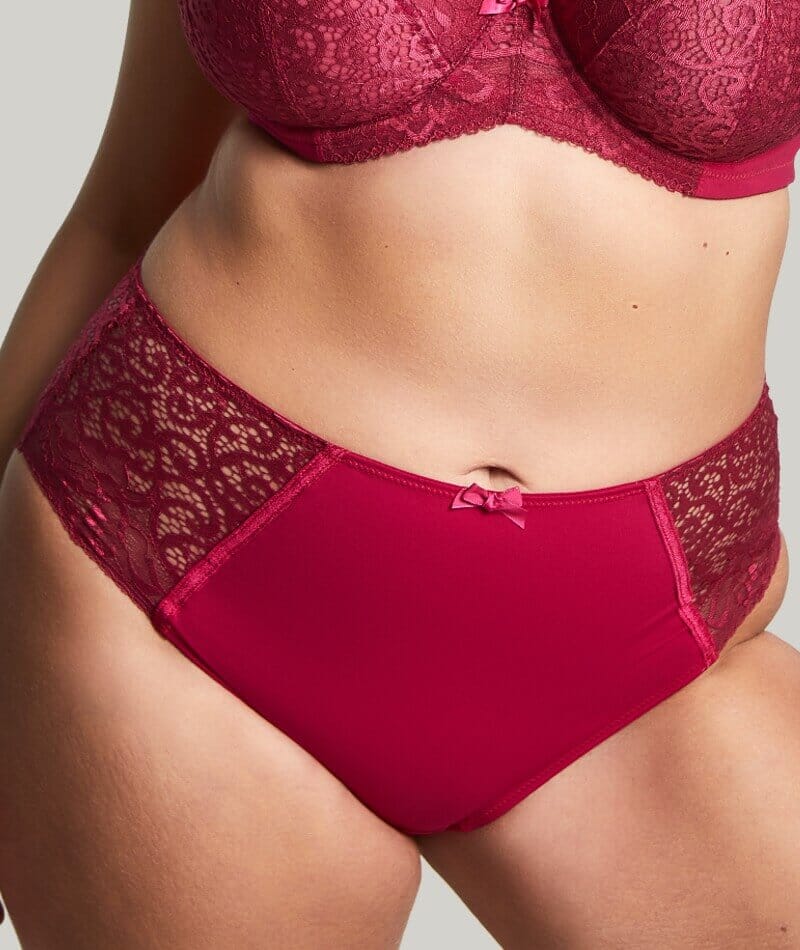 Scuptresse Estel Deep Brief - Berry Knickers 