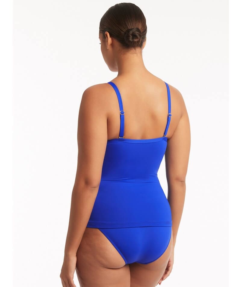 Sea Level Eco Essentials Long Sleeve A-DD Cup One Piece Swimsuit
