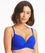 Sea Level Eco Essentials Cross Front Moulded Underwire D-DD Cup Bikini Top - Cobalt Swim 