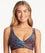 Sea Level Hunter Cross Front Multifit Bikini Top - Blue Swim 