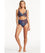 Sea Level Hunter Cross Front Multifit Bikini Top - Blue Swim 