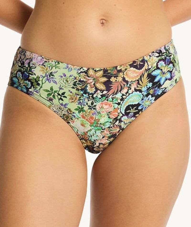 Sea Level Wildflower Mid Bikini Brief - Sea Swimwear 