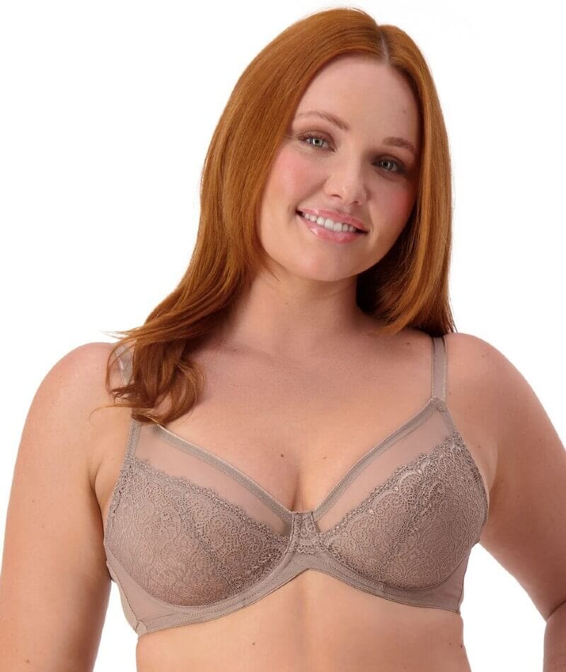 Triumph Sheer Minimizer Bra - Mocca Bras 