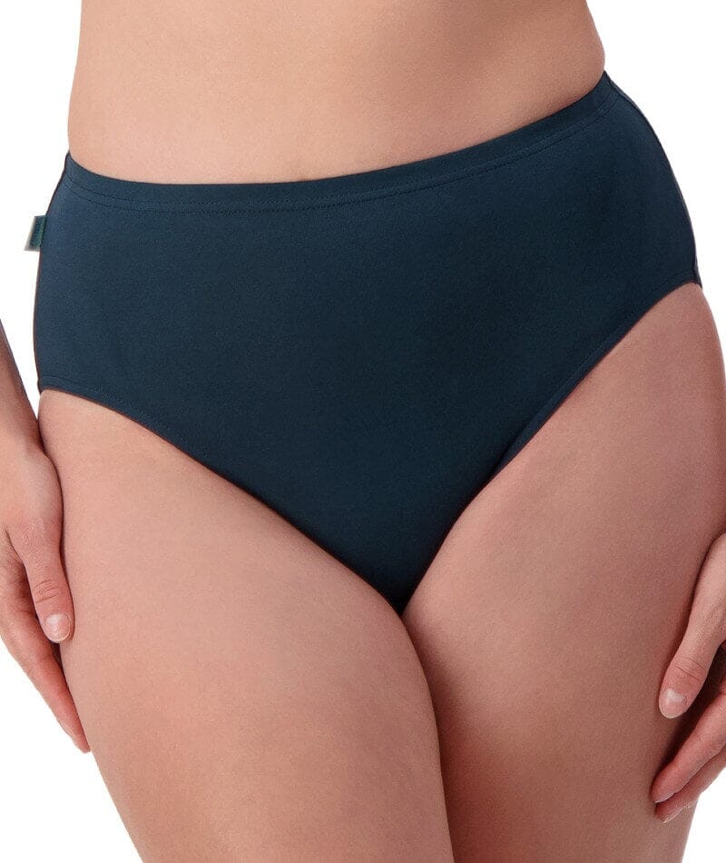 Sloggi Hikini 2 Pack Brief - Blue Sea/Nuit Knickers 