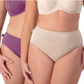 Sloggi Hikini 2 Pack Brief - Violet - Dark Combination