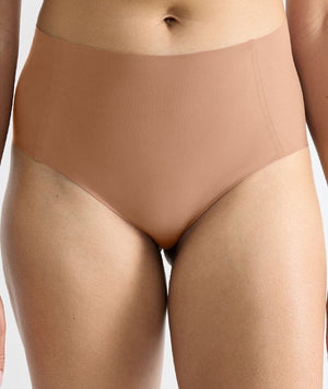 Sloggi ZERO Feel 2.0 High Waist Brief - Nostalgic Brown Knickers 