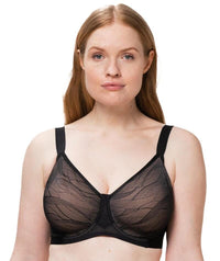 Triumph Airy Sensation Minimizer Bra - Black Bras 