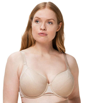 Triumph Airy Sensation Spacer T-Shirt Bra - Nude Beige Bras 