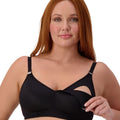 Triumph Amour Maternity Lace Padded Wire-free Bra  - Black