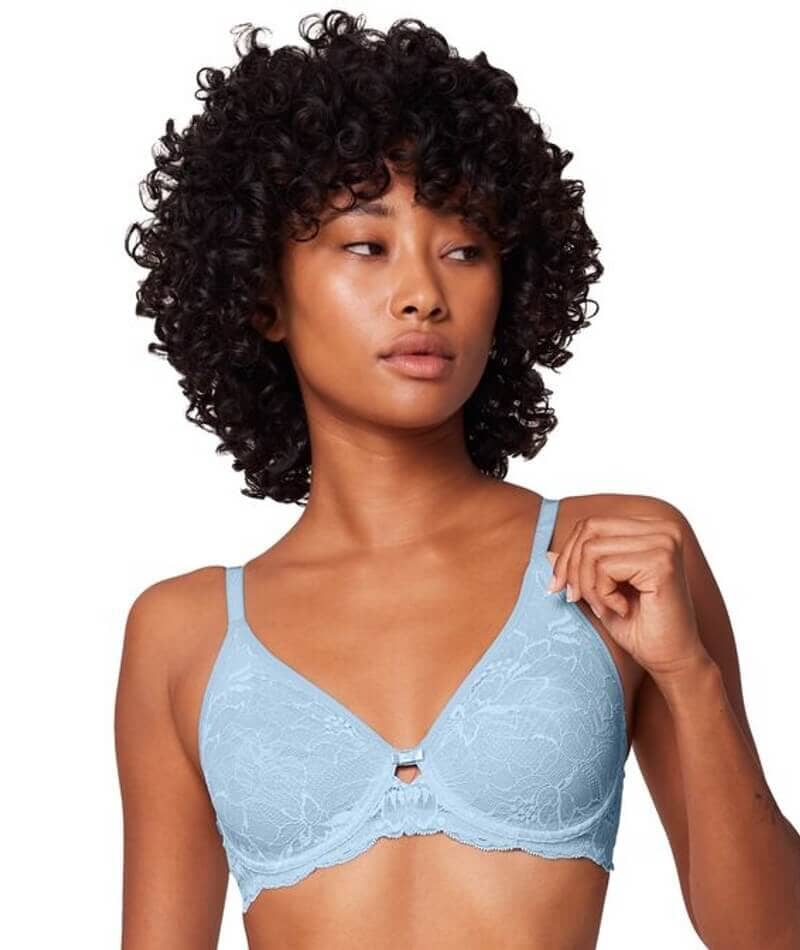 Triumph Amourette Charm Considered Underwire Bra - Blue Bras 