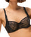 Triumph Amourette Charm Half-Cup Underwired Padded Bra - Black Bras 