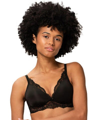 Triumph Amourette Charm Padded Wire-free Bra - Black Bras 