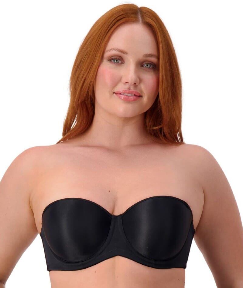 Triumph Beautiful Silhouette Strapless Convertible Bra - Black Bras 