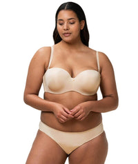 Triumph Body Make-Up Essentials Strapless Convertible Bra Nude Beige Bras 