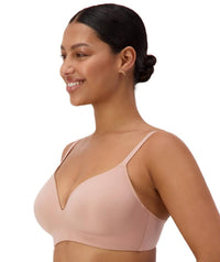 Triumph Body Make-up Smooth Wire-free Padded Bra - Blusher Beige Bras 