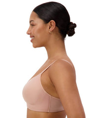 Triumph Body Make-up Smooth Wire-free Padded Bra - Blusher Beige Bras 