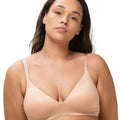 Triumph Body Make-up Soft Touch Padded Wire-free Bra - Neutral Beige