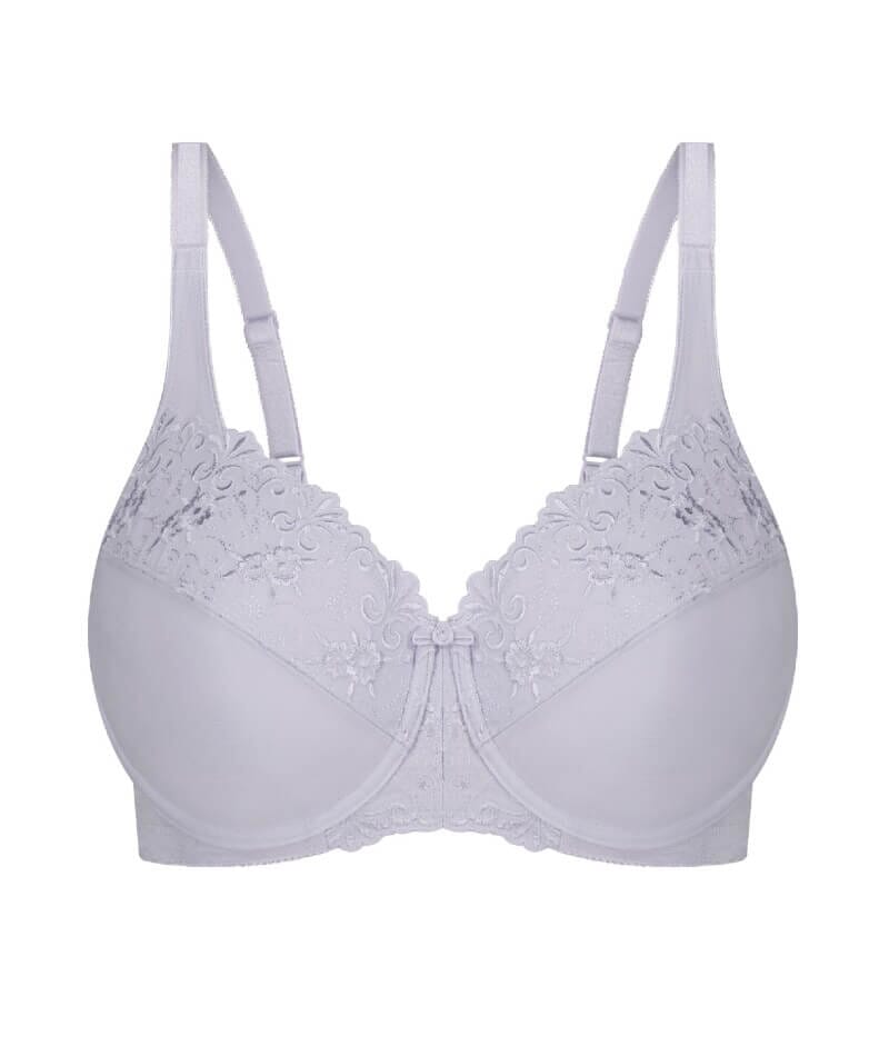 Triumph Embroidered Minimiser Bra 2 Pack - Misty Lilac/Nuit Bras 