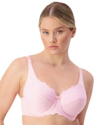 Triumph Embroidered Minimizer Bra - Framboise Bras 