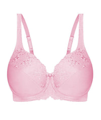 Triumph Embroidered Minimizer Bra - Framboise Bras 