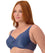 Triumph Embroidered Minimizer Bra - Indigo Blue Bras 