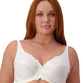 Triumph Embroidered Minimizer Bra - Vanille