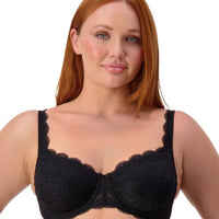 Triumph Essential Lace Balconette Bra - Black