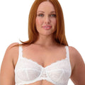 Triumph Essential Lace Balconette Bra - White