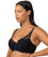 Triumph Essential Lace Underwire Half-Cup Padded Balconette Bra - Black Bras 