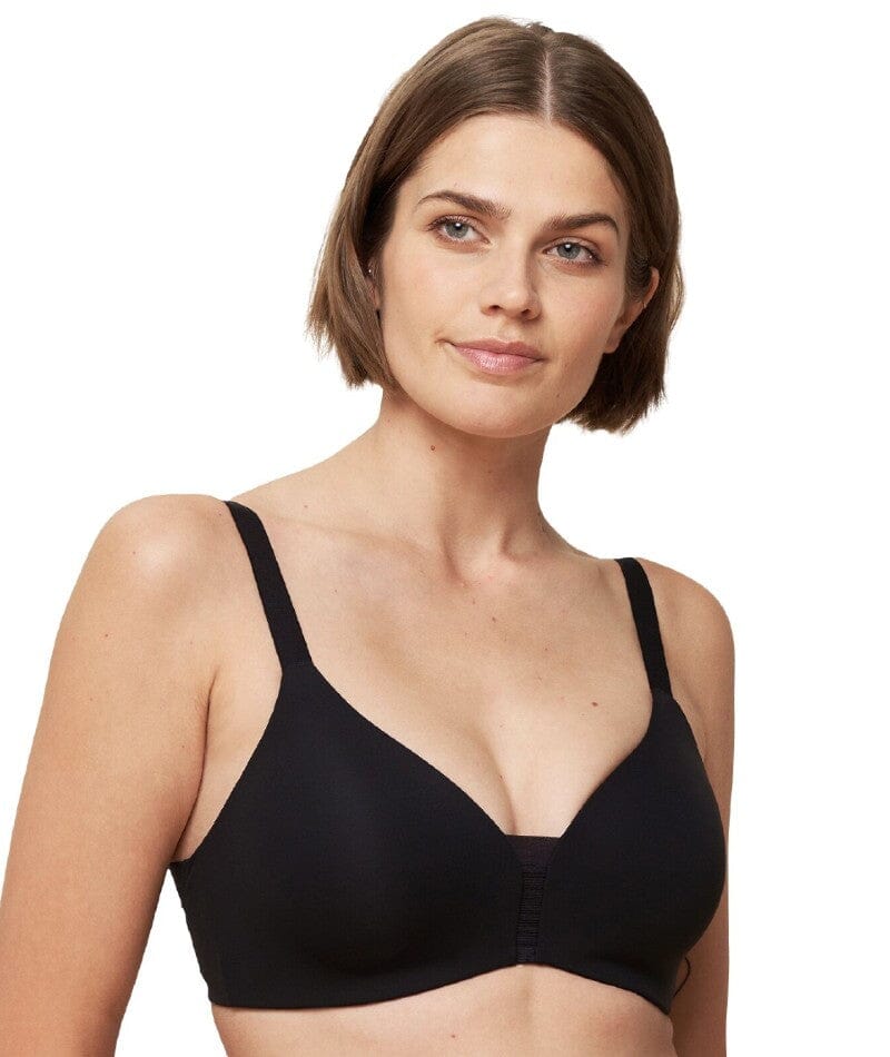 Triumph Flex Smart Padded Wire-free Bra - Black Bras 