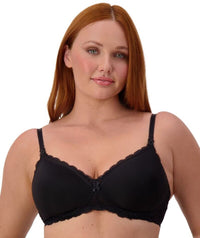 Triumph Gorgeous Mama Lace Maternity & Nursing Wire-free Bra - Black Bras 