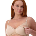 Triumph Gorgeous Mama Lace Maternity & Nursing Wire-free Bra - Nude