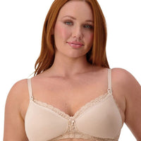 Triumph Gorgeous Mama Lace Maternity & Nursing Wire-free Bra - Nude