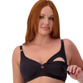 Triumph Gorgeous Maternity Padded Wire-free Bra - Black