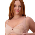 Triumph Gorgeous Maternity Padded Wire-free Bra - Blusher Beige