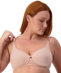 Triumph Gorgeous Maternity Padded Wire-free Bra - Blusher Beige Bras 