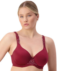 Triumph Gorgeous Silhouette T-Shirt Bra - Dark Wine Bras 