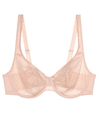 Triumph Harmony Spotlight Underwired Padded Minimizer Bra - Fig Pink Bras 