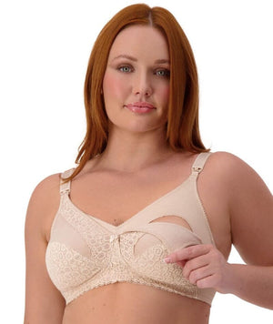 Triumph Lace Maternity Bra - Nude Bras 