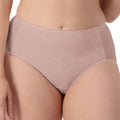 Triumph Lacy Minimiser Maxi Brief - Chocolate Mousse