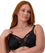 Triumph Lacy Minimizer Bra - Black Bras 