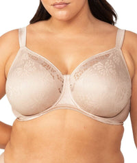 Triumph Lacy Minimizer Bra - New Beige Bras 