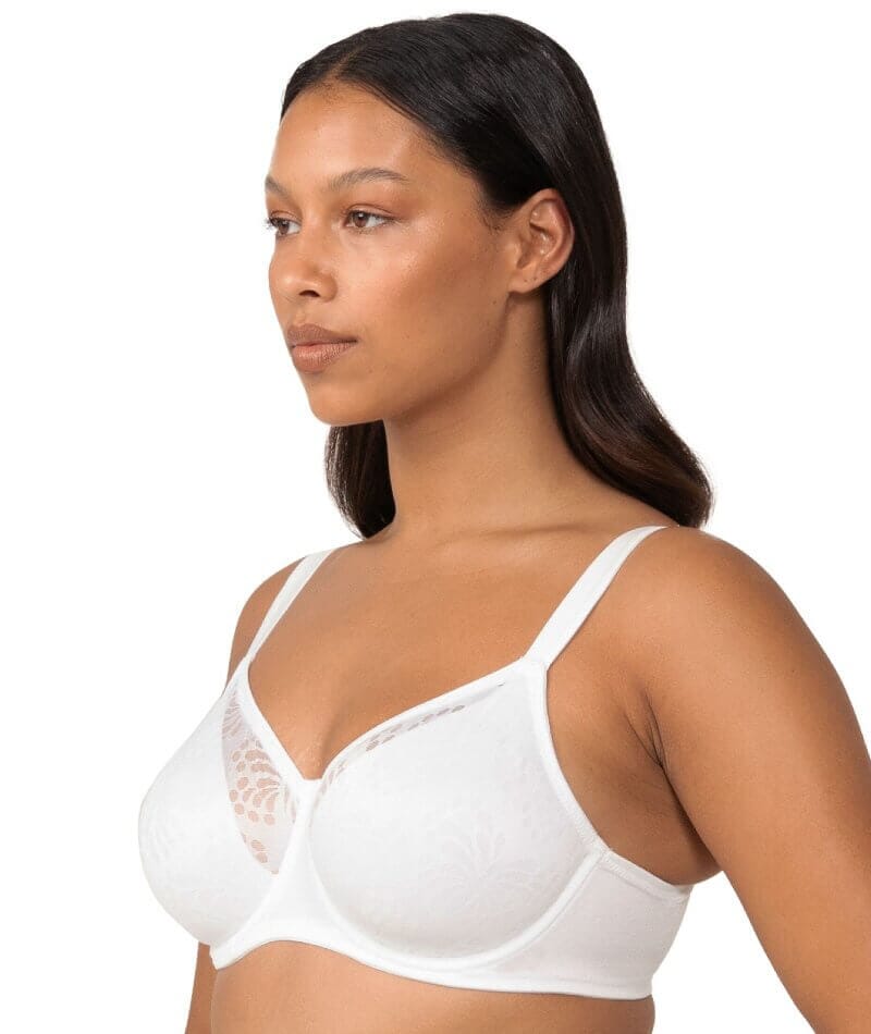 Minimiser bra in white - Expert in Silhouette
