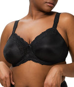 Triumph Ladyform Soft Minimizer Bra - Black Bras 